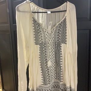 Long sleeve blouse NWT Large